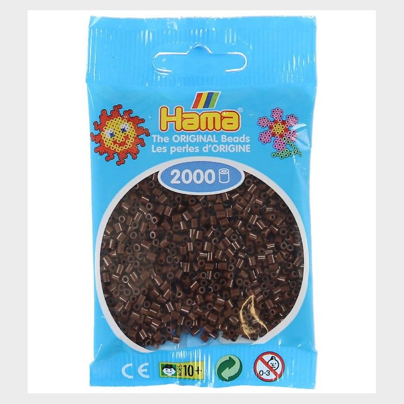 Hama MIi Perler - 2000 stk. - 12 Brun