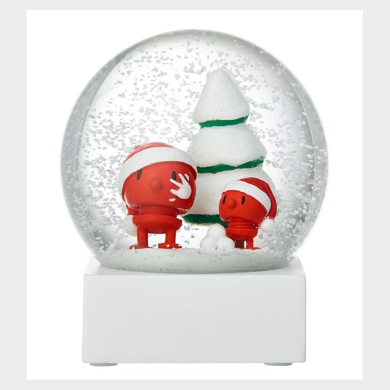 Hoptimist Snekugle - Santa - :10 cm - Rd