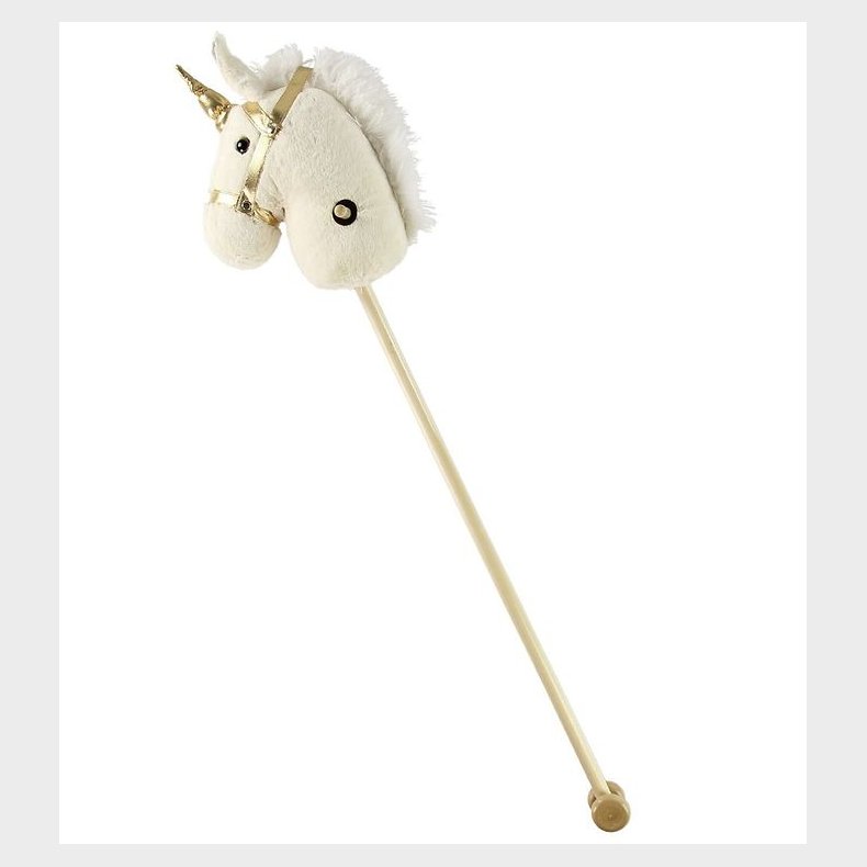 Teddykompaniet Kphest - 100 cm - Hvid