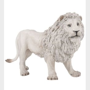 Papo Hvid Lve - H: 15 cm