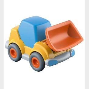 Haba Traktor m. Frontlsser - 6,5 cm - Gul