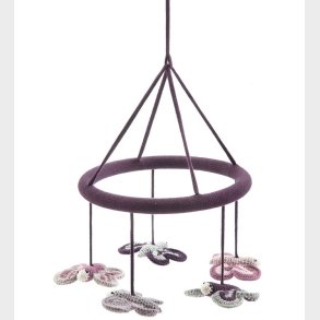 Smallstuff Uro - Sommerfugle - Lilla/Glimmer