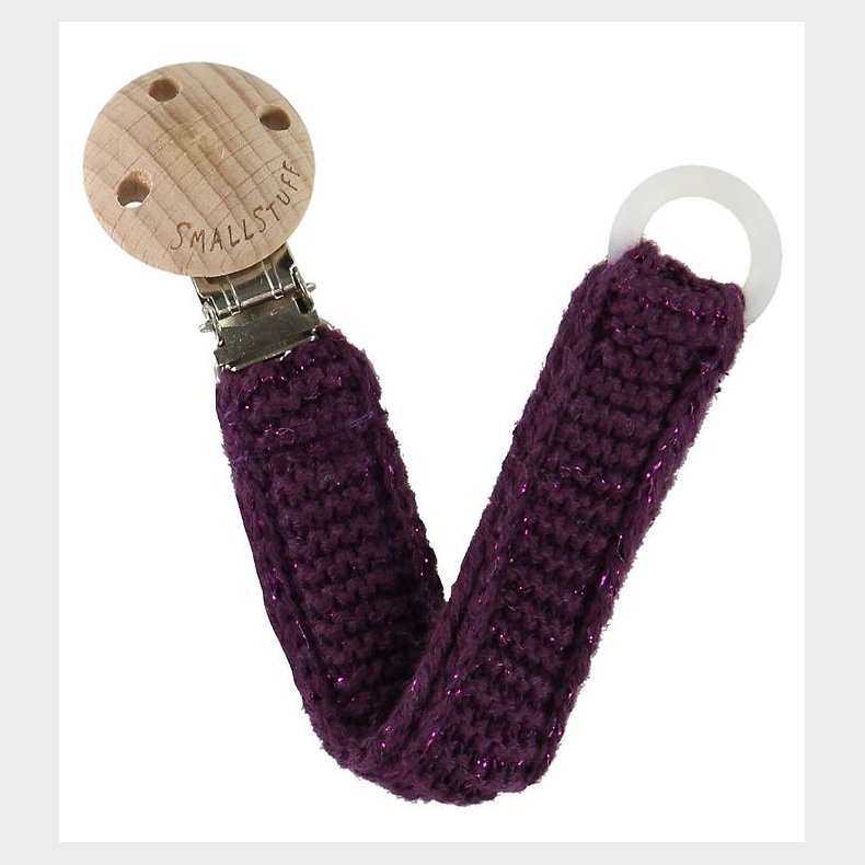 Smallstuff Suttesnor - Strik - Lilla/Glimmer