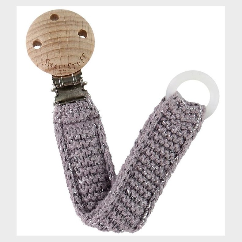 Smallstuff Suttesnor - Strik - Lilla/Glimmer