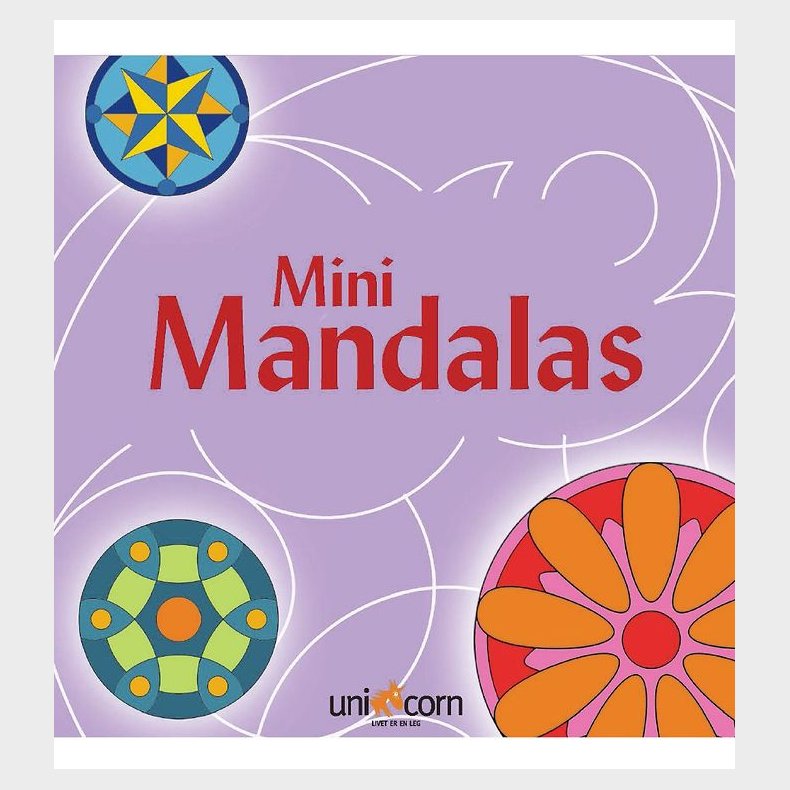 Mini Mandalas Malebog - Lilla