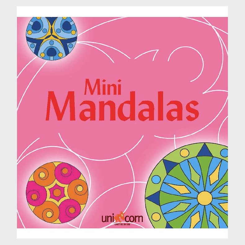 Mini Mandalas Malebog - Pink