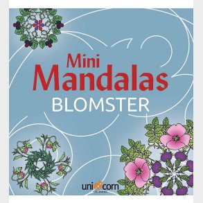 Mini Mandalas Malebog - Blomster