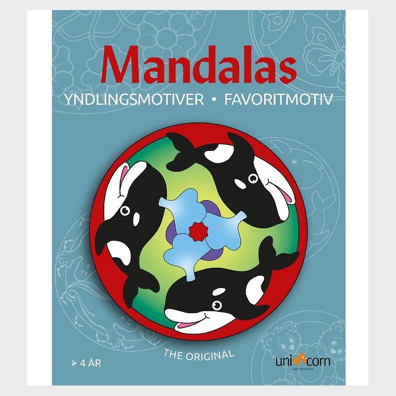 Mandalas Malebog - Yndlingsmotiver