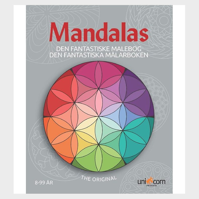 Mandalas Malebog - Den Fantastiske Malebog - 8-99 r