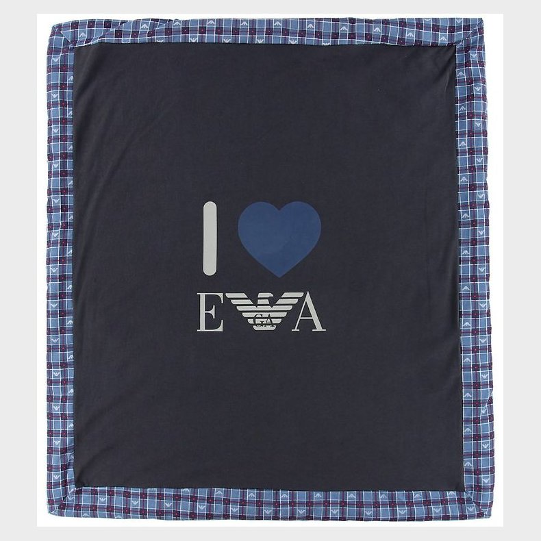 Emporio Armani Tppe - 80x80 - Navy m. Print