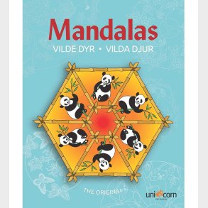 Mandalas Malebog - Vilde Dyr