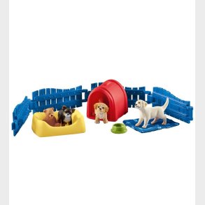 Schleich Farm World - Lbegrd til Hvalpe 42480