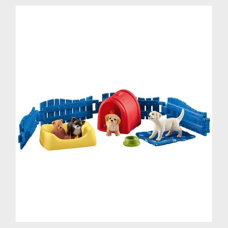 Schleich Farm World - Lbegrd til Hvalpe 42480