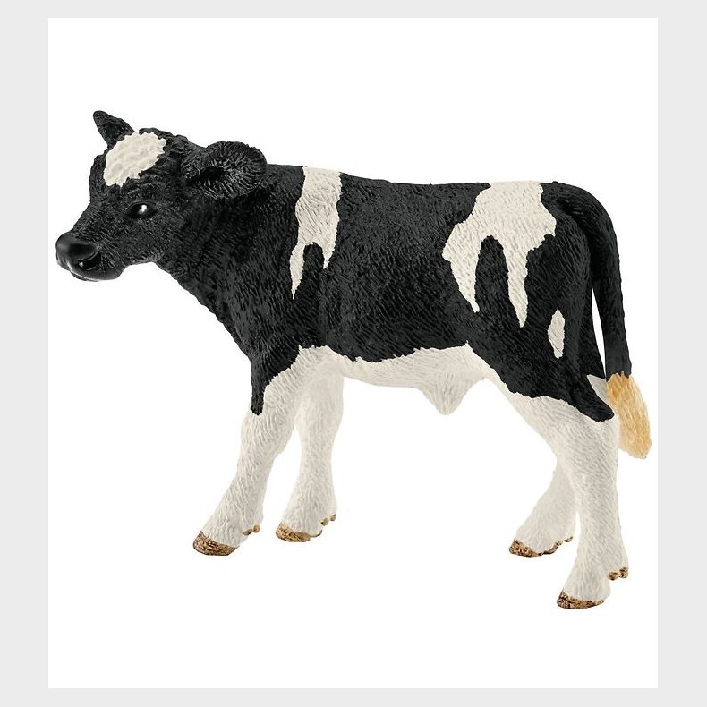 Schleich Dyr - Sortbroget Kalv - H: 5 cm 13798