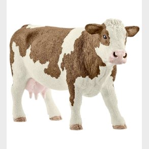 Schleich Dyr - Rdbroget Ko - H: 8 cm 13801