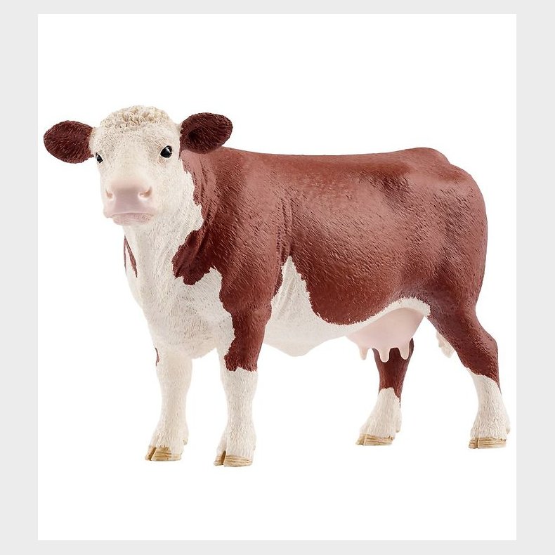 Schleich Dyr - Hereford Ko - H: 7 cm 13867