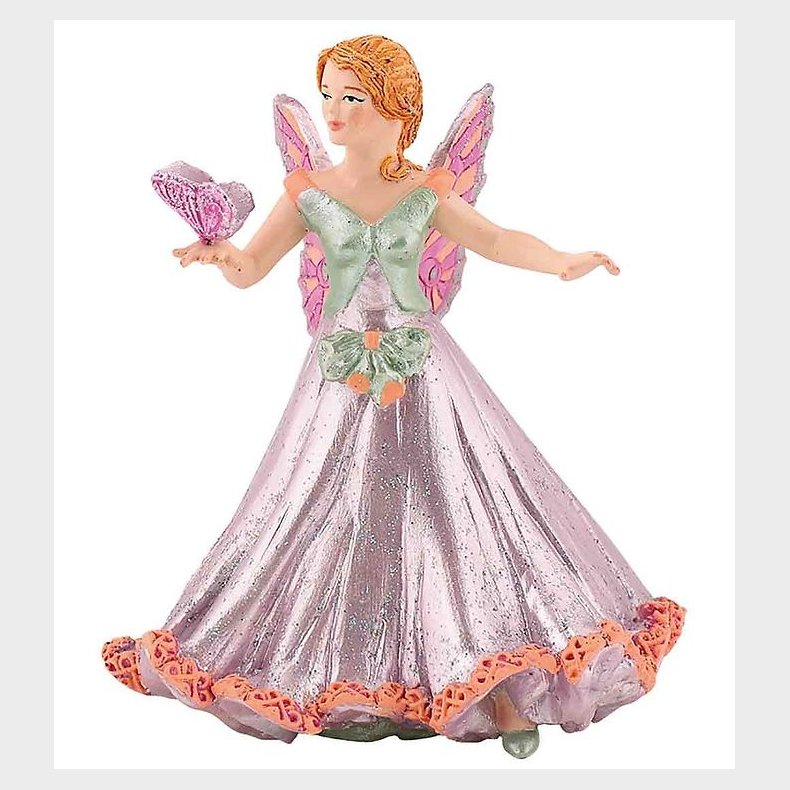 Papo Rosa Sommerfuglefe - H: 9 cm