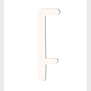 Sebra Trbogstaver - F - Birchbark Beige