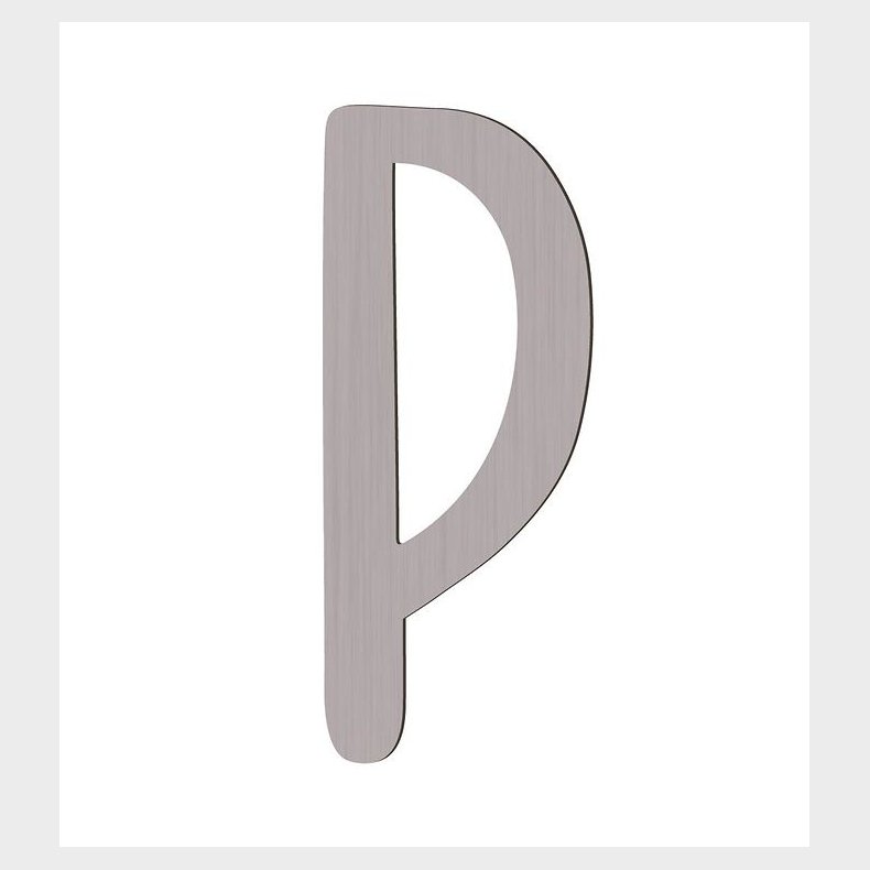 Sebra Trbogstaver - P - Pinecone Brown