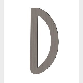 Sebra Trbogstaver - D - Pinecone Brown