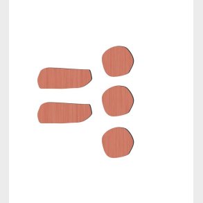 Sebra Trbogstaver - Tegn - Watermelon Pink