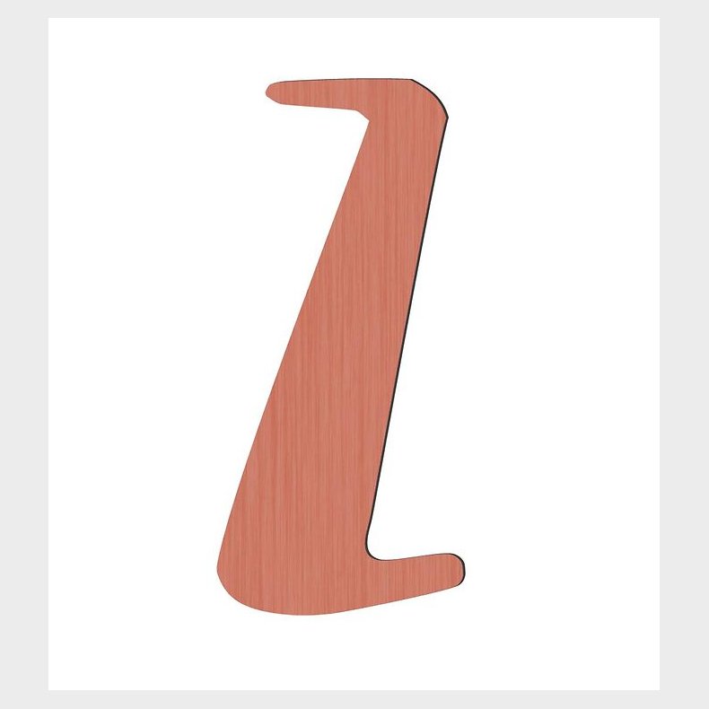 Sebra Trbogstaver - Z - Watermelon Pink