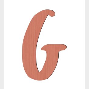 Sebra Trbogstaver - G - Watermelon Pink