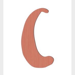 Sebra Trbogstaver - C - Watermelon Pink