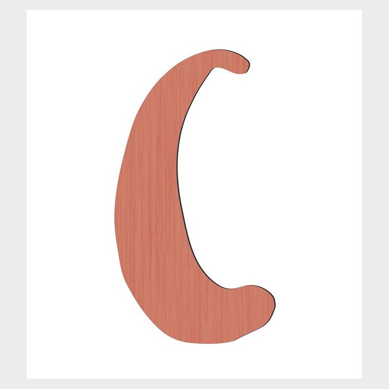 Sebra Trbogstaver - C - Watermelon Pink