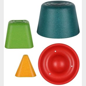 PlanToys Sandlegetj - 12 cm - Multifarvet