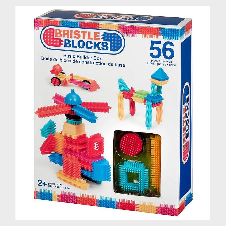 Bristle Blocks Klodser - 56 stk - Basic Builder