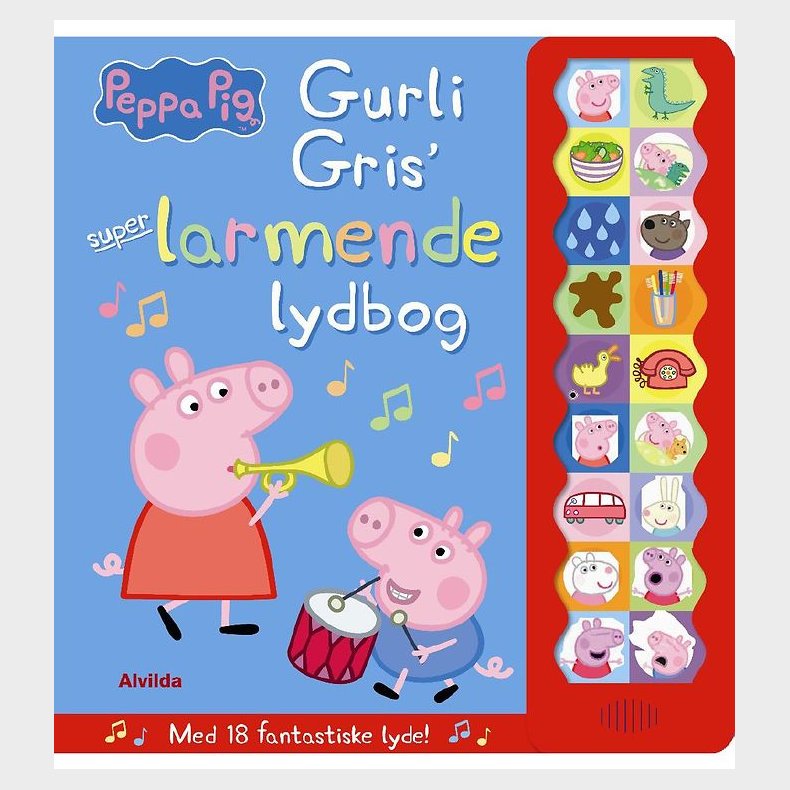 Alvilda Bog - Gurli Gris' Super-larmende Lydbog - Dansk