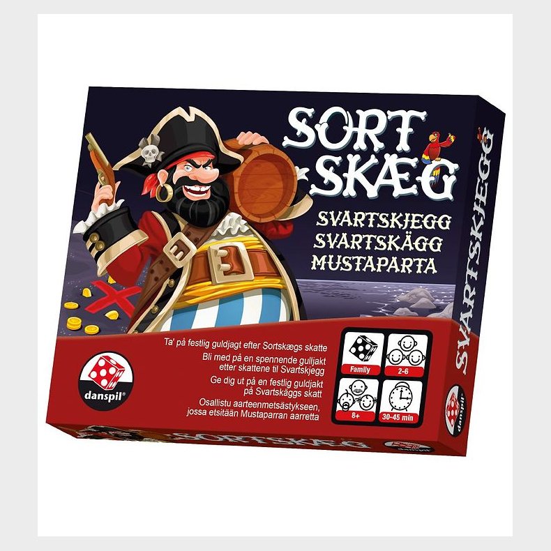 Danspil Kortspil - Sortskg