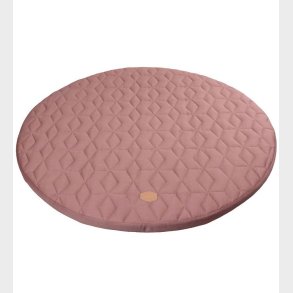 Filibabba Legetppe - Quiltet -  90 cm - Wild Rose