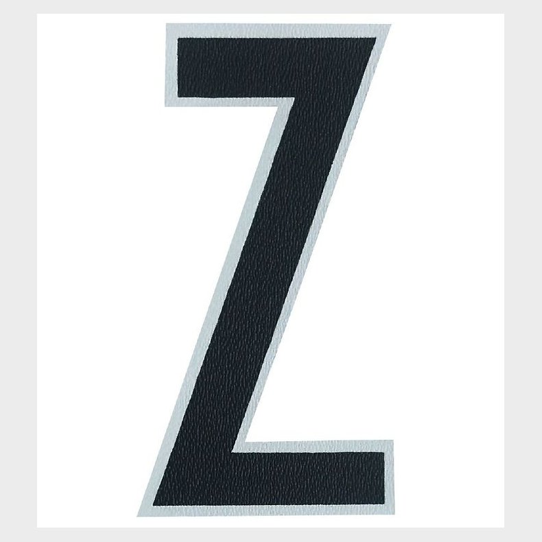 Design Letters Klistermrke - Mobil - Z - 5cm - Black