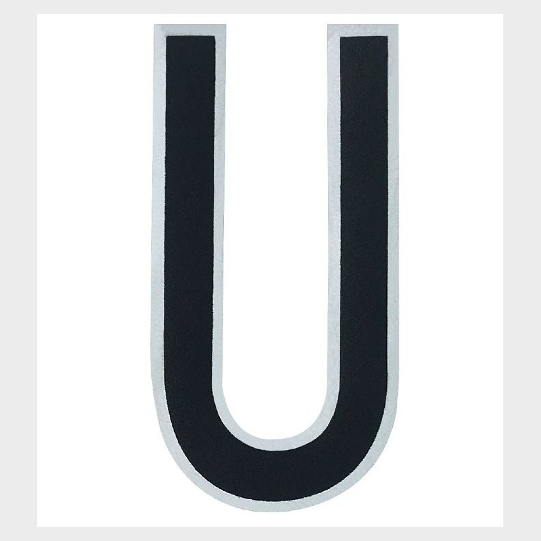 Design Letters Klistermrke - Mobil - U - 5cm - Black