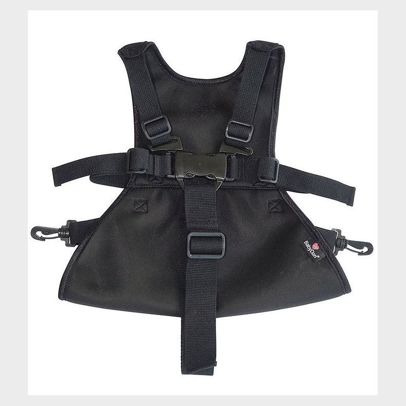 BabyDan Barnevognssele - DeLuxe Harness - Sort