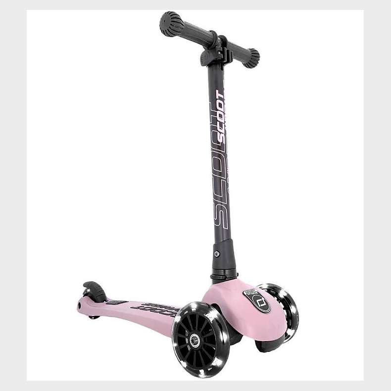 Scoot and Ride Highway Kick 3 - LED - Rose