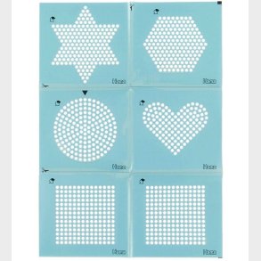 Hama Midi Stickers til Perleplade - 6 figurer