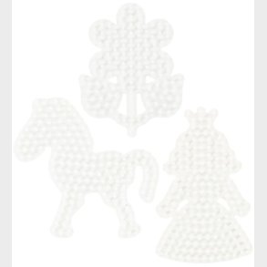 Hama Midi Perleplader - 3-pak - Blomst, Pony & PrIsesse