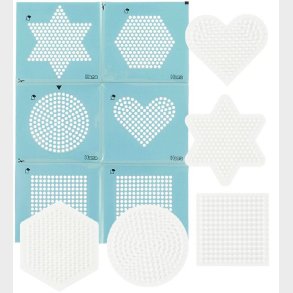 Hama Midi Perleplader m. Stickers - 5 stk/6 stk - Gemotrisk