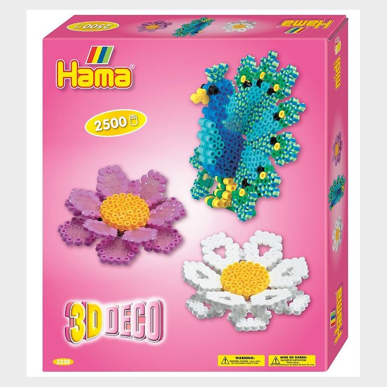 Hama Midi Perlest - 2500 stk. - 3D - Deco