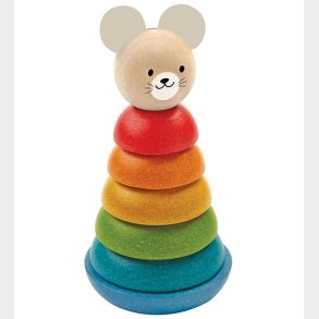 PlanToys Stable-Ringe - Multifarvet