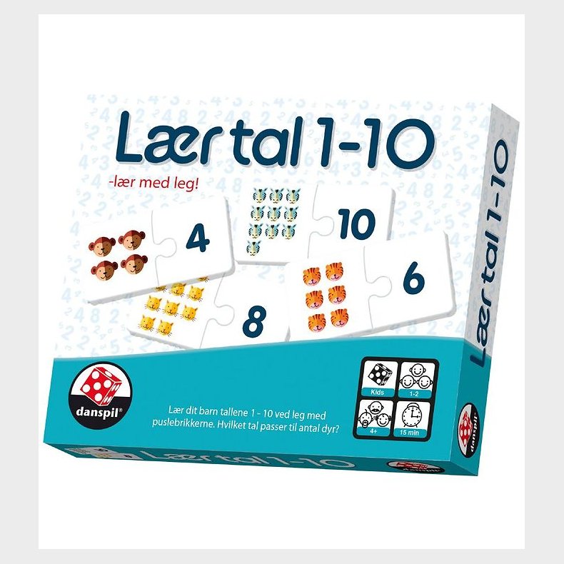 Danspil Lringsspil - Lr Tal 1-10