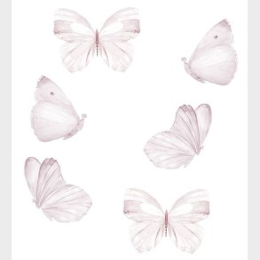 That's Mine Wallstickers - Sommerfugle - 6stk - White