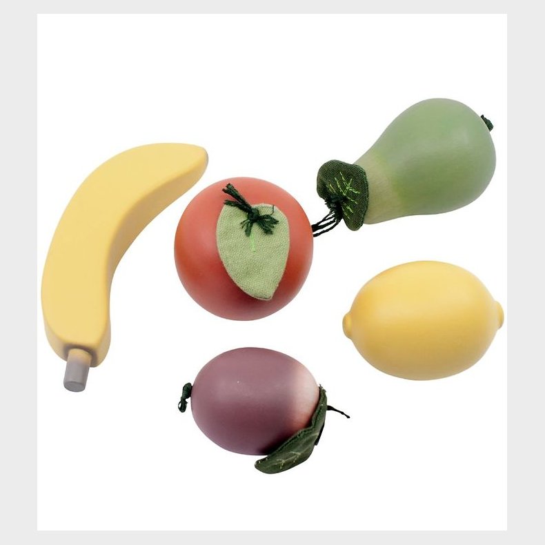 Sebra Frugter - Tr - Multifarvet