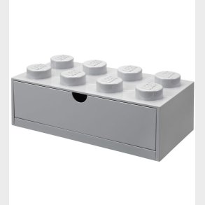 LEGO Storage Opbevaringsskuffe - 8 Knopper - 31x15x9 - Gr