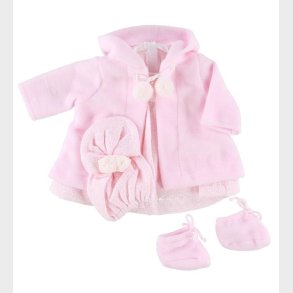 Asi Dukketj - 46 cm - Rosa