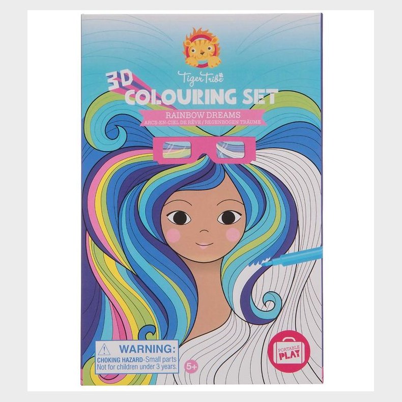 Tiger Tribe Farvest - 3D - Rainbow Dreams