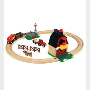 BRIO World Bondegrd P Landet St - 20 dele - Tr 33719